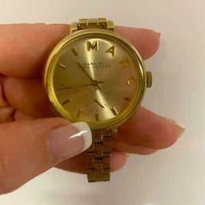 Gold Marc Jacobs women’s watch